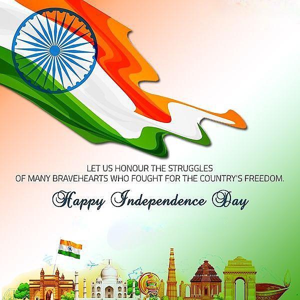 Happy Independence Day Images : Wishes, Quotes Photos and Wallpaper Download | рд╕реНрд╡рддрдВрддреНрд░рддрд╛ рджрд┐рд╡рд╕ рдХреА рд╢реБрднрдХрд╛рдордирд╛ рд╕рдВрджреЗрд╢ | 162 15 august quotes images(13)