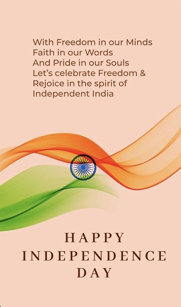 Happy Independence Day Images : Wishes, Quotes Photos and Wallpaper Download | рд╕реНрд╡рддрдВрддреНрд░рддрд╛ рджрд┐рд╡рд╕ рдХреА рд╢реБрднрдХрд╛рдордирд╛ рд╕рдВрджреЗрд╢ | 190 15 august wishes images(24)