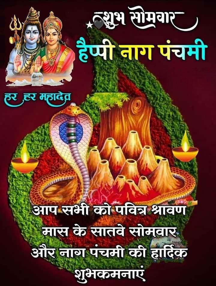 Happy Nag Panchami Images, Quotes, Wishes | Nag Panchami Wishes, Images Download | नाग पंचमी इमेज, फोटोज़ शुभकामनाएं 130 nag panchami wishes images(27)