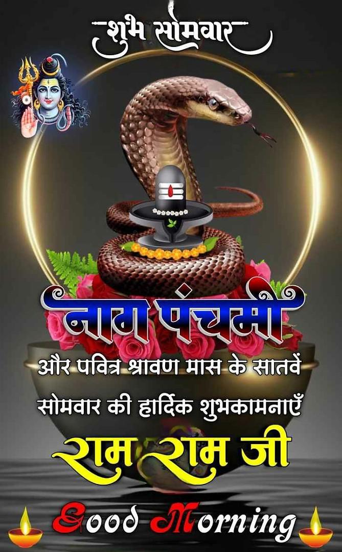 Happy Nag Panchami Images, Quotes, Wishes | Nag Panchami Wishes, Images Download | नाग पंचमी इमेज, फोटोज़ शुभकामनाएं 137 nag panchami wishes images(28)