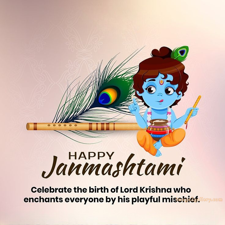 Happy Krishna Janmashtami - Wishes, Quotes : рд╢реНрд░реА рдХреГрд╖реНрдг рдЬрдиреНрдорд╛рд╖реНрдЯрдореА рд╢реБрднрдХрд╛рдордирд╛ рд╕рдВрджреЗрд╢ 107 birthday wishes with krishna blessings in english