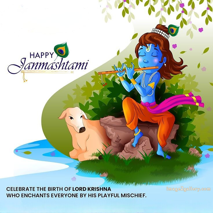 Happy Krishna Janmashtami - Wishes, Quotes : рд╢реНрд░реА рдХреГрд╖реНрдг рдЬрдиреНрдорд╛рд╖реНрдЯрдореА рд╢реБрднрдХрд╛рдордирд╛ рд╕рдВрджреЗрд╢ 103 birthday wishes with krishna blessings in english(17)