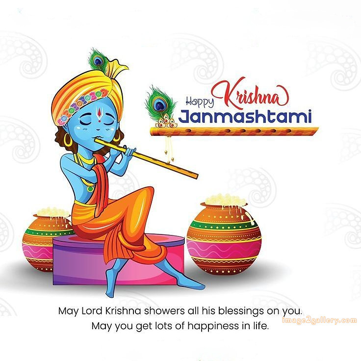 Happy Krishna Janmashtami - Wishes, Quotes : рд╢реНрд░реА рдХреГрд╖реНрдг рдЬрдиреНрдорд╛рд╖реНрдЯрдореА рд╢реБрднрдХрд╛рдордирд╛ рд╕рдВрджреЗрд╢ 97 birthday wishes with krishna blessings in english(4)