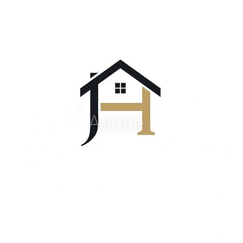 300+ House Logo Design Free | Home Logo Design Ideas | 105 fashion house logo -(17)
