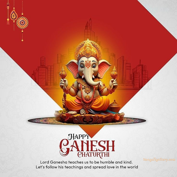 Happy Ganesh Chaturthi Wishes Quotes in Hindi: рдЦреВрдмрд╕реВрд░рдд рд╕рдВрджреЗрд╢ рднрдЧрд╡рд╛рди рд╡рд┐рдирд╛рдпрдХ рдЪрддреБрд░реНрдереА рд╢реБрднрдХрд╛рдордирд╛рдПрдВред 281 ganesh chaturthi ka photo -(18)