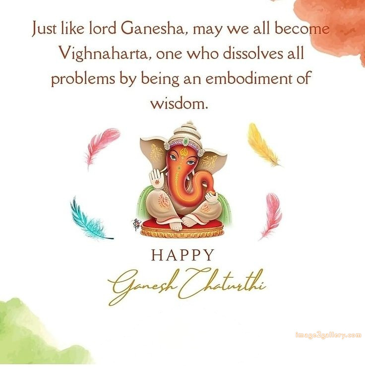 Happy Ganesh Chaturthi Wishes Quotes in Hindi: рдЦреВрдмрд╕реВрд░рдд рд╕рдВрджреЗрд╢ рднрдЧрд╡рд╛рди рд╡рд┐рдирд╛рдпрдХ рдЪрддреБрд░реНрдереА рд╢реБрднрдХрд╛рдордирд╛рдПрдВред 185 ganesh chaturthi wishes in english -(11)