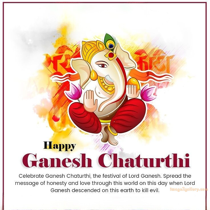 Happy Ganesh Chaturthi Wishes Quotes in Hindi: рдЦреВрдмрд╕реВрд░рдд рд╕рдВрджреЗрд╢ рднрдЧрд╡рд╛рди рд╡рд┐рдирд╛рдпрдХ рдЪрддреБрд░реНрдереА рд╢реБрднрдХрд╛рдордирд╛рдПрдВред 48 ganesh chaturthi wishes in english images -(20)