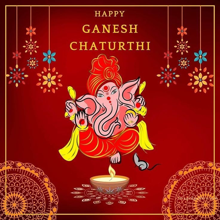 Happy Ganesh Chaturthi Wishes Quotes in Hindi: рдЦреВрдмрд╕реВрд░рдд рд╕рдВрджреЗрд╢ рднрдЧрд╡рд╛рди рд╡рд┐рдирд╛рдпрдХ рдЪрддреБрд░реНрдереА рд╢реБрднрдХрд╛рдордирд╛рдПрдВред 296 ganesh festival photo -(9)