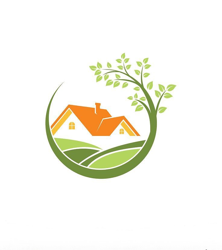 300+ House Logo Design Free | Home Logo Design Ideas | 52 home decor logo -(14)