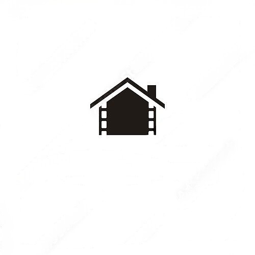 300+ House Logo Design Free | Home Logo Design Ideas | 305 house in logo -(10)