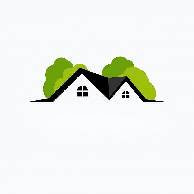 300+ House Logo Design Free | Home Logo Design Ideas | 283 house in logo -(17)