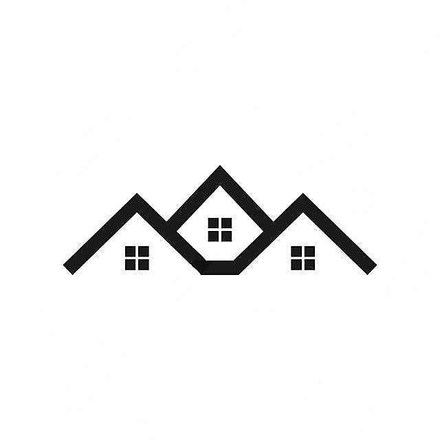 300+ House Logo Design Free | Home Logo Design Ideas | 310 house in logo -(31)
