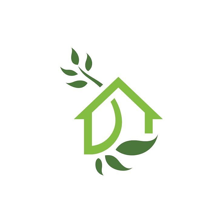 300+ House Logo Design Free | Home Logo Design Ideas | 224 house logo -(12)