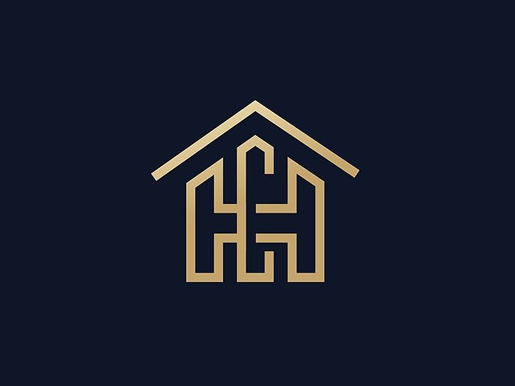300+ House Logo Design Free | Home Logo Design Ideas | 191 house logo -(19)