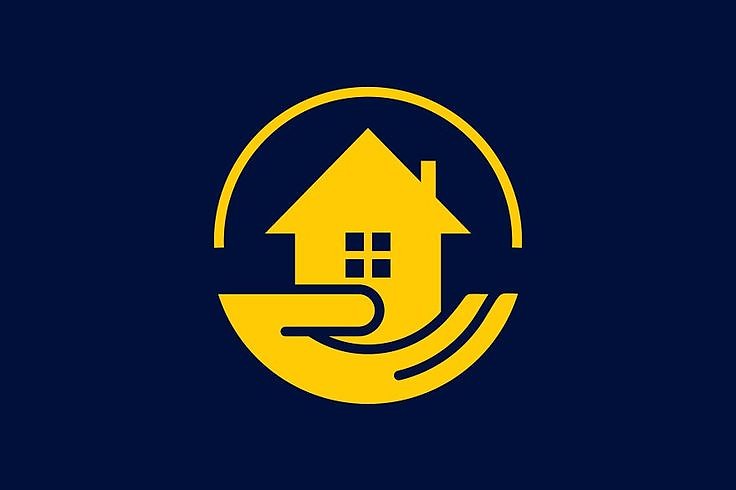 300+ House Logo Design Free | Home Logo Design Ideas | 190 house logo -(20)