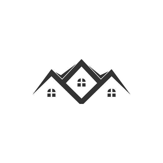 300+ House Logo Design Free | Home Logo Design Ideas | 184 house logo -(4)
