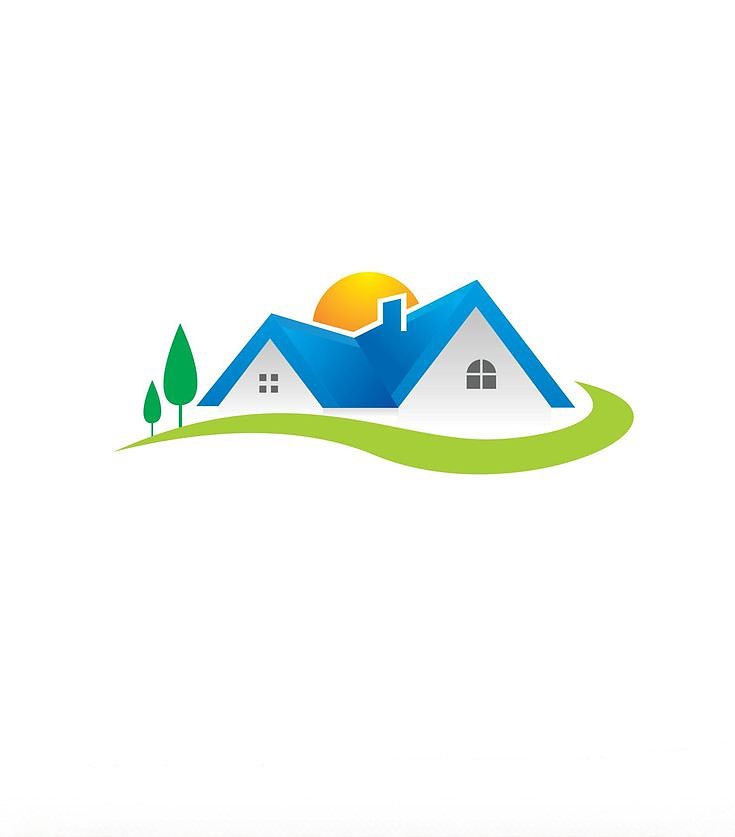 300+ House Logo Design Free | Home Logo Design Ideas | 295 logo with house -(5)
