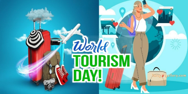 world tourism day wishes poster