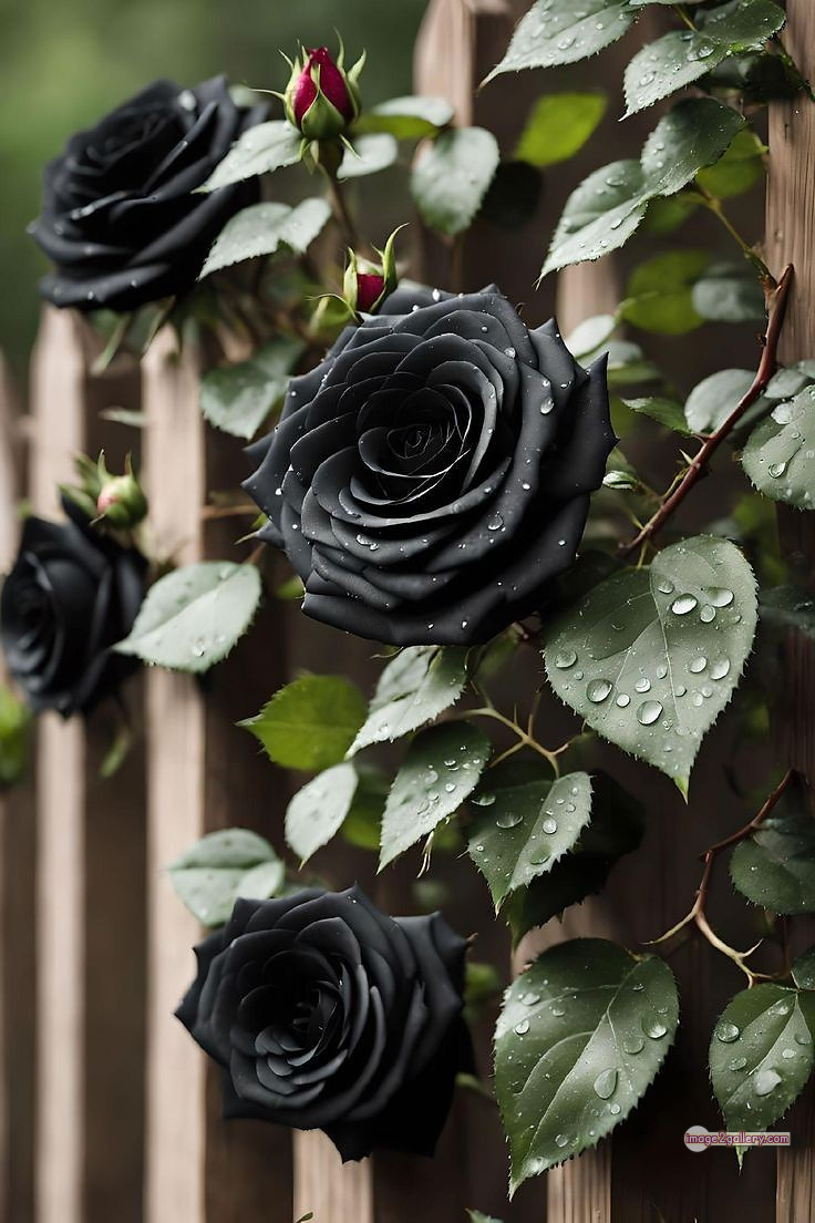 3300+ Beautiful Rose Flowers Image | Rose Flower HD Pic Download | 1891 black colour rose flower -(11)