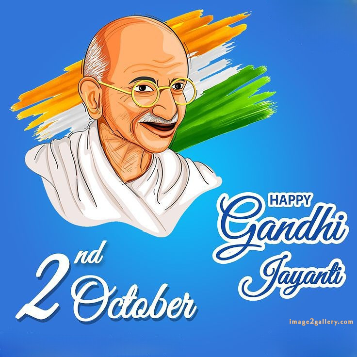 Mahatma Gandhi Jayanti Quotes, Wishes, Status | Gandhi Jayanti Images in Hindi | 71 gandhi jayanti hd images -(6)