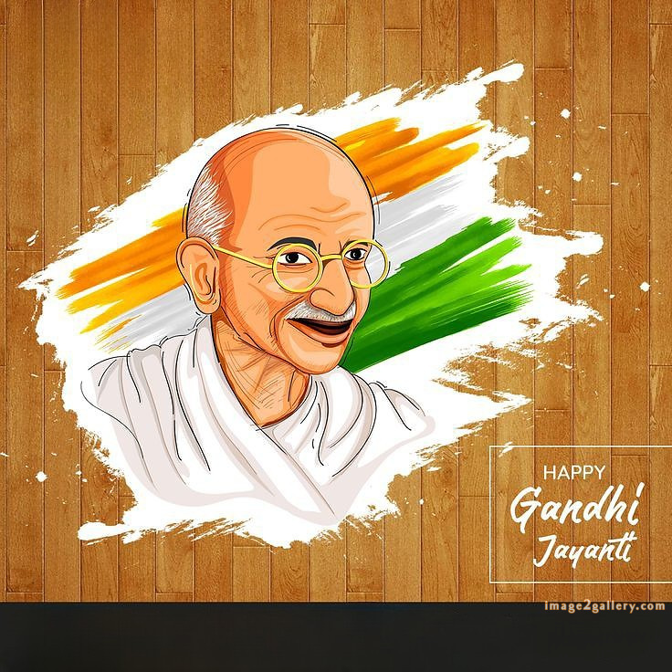 Mahatma Gandhi Jayanti Quotes, Wishes, Status | Gandhi Jayanti Images in Hindi | 248 gandhi jayanti images -(10)