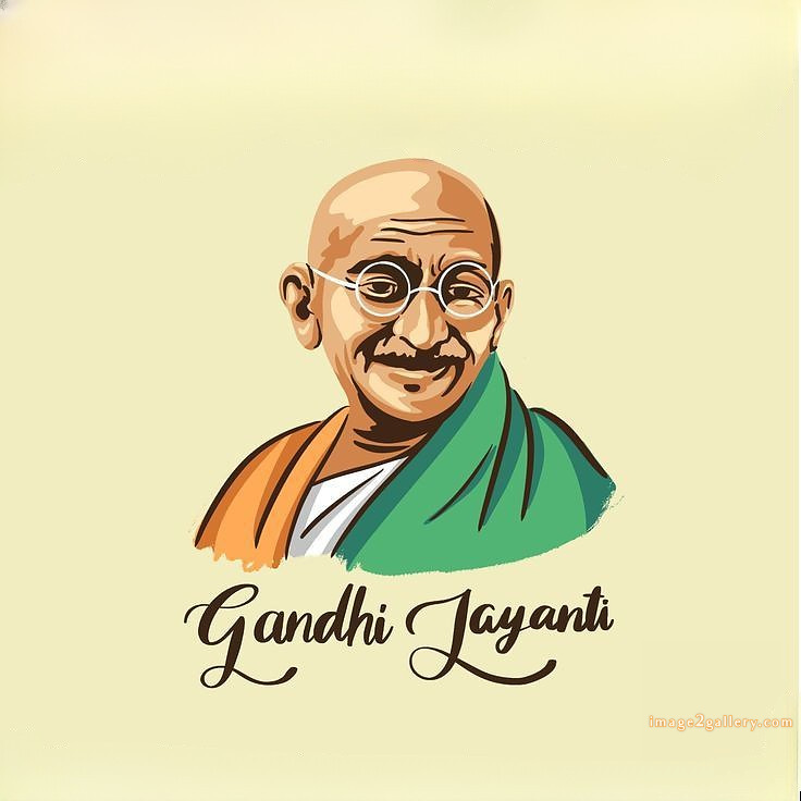 Mahatma Gandhi Jayanti Quotes, Wishes, Status | Gandhi Jayanti Images in Hindi | 79 gandhi jayanti images -(11)