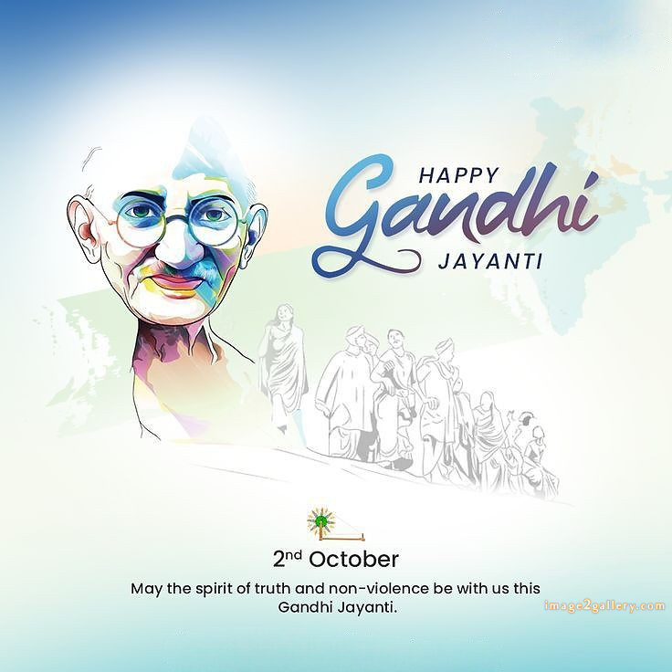 Mahatma Gandhi Jayanti Quotes, Wishes, Status | Gandhi Jayanti Images in Hindi | 243 gandhi jayanti images -(3)