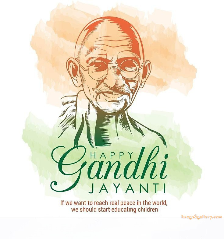 Mahatma Gandhi Jayanti Quotes, Wishes, Status | Gandhi Jayanti Images in Hindi | 288 gandhi jayanti photo -