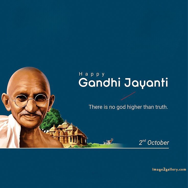 Mahatma Gandhi Jayanti Quotes, Wishes, Status | Gandhi Jayanti Images in Hindi | 58 gandhi jayanti photo -(2)