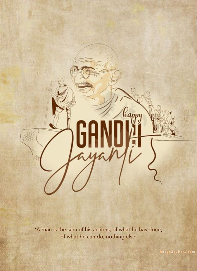 Mahatma Gandhi Jayanti Quotes, Wishes, Status | Gandhi Jayanti Images in Hindi | 311 gandhi jayanti status -(1)