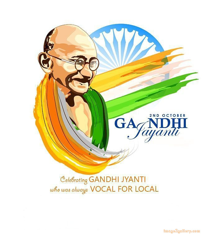 Mahatma Gandhi Jayanti Quotes, Wishes, Status | Gandhi Jayanti Images in Hindi | 82 gandhi jayanti wishes -(7)
