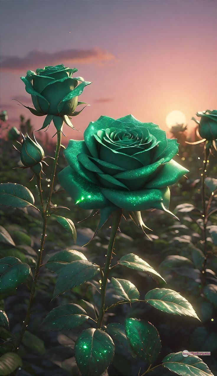 3300+ Beautiful Rose Flowers Image | Rose Flower HD Pic Download | 935 green roses -(12)