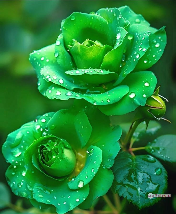 3300+ Beautiful Rose Flowers Image | Rose Flower HD Pic Download | 154 green roses -(3)
