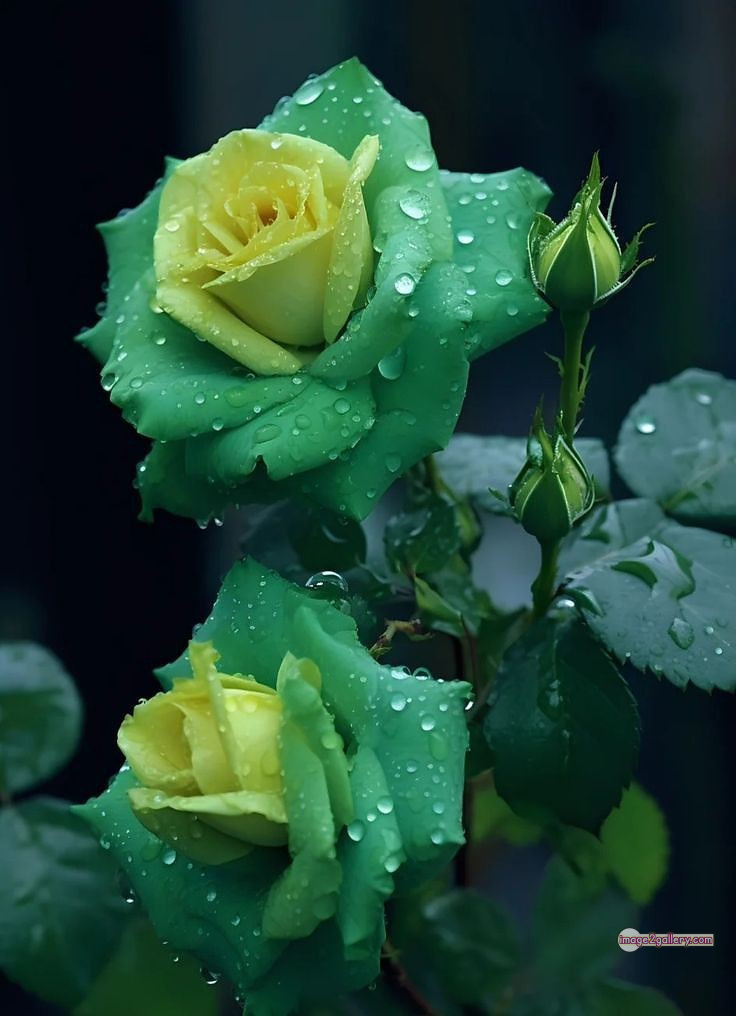 3300+ Beautiful Rose Flowers Image | Rose Flower HD Pic Download | 1926 green roses -(4)