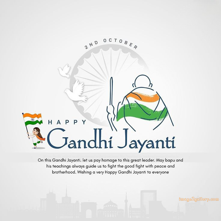 Mahatma Gandhi Jayanti Quotes, Wishes, Status | Gandhi Jayanti Images in Hindi | 293 happy gandhi jayanti -