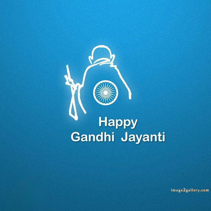 Mahatma Gandhi Jayanti Quotes, Wishes, Status | Gandhi Jayanti Images in Hindi | 304 happy gandhi jayanti -(11)