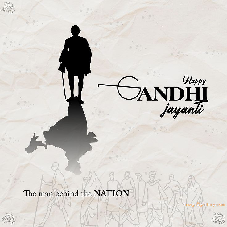 Mahatma Gandhi Jayanti Quotes, Wishes, Status | Gandhi Jayanti Images in Hindi | 300 happy gandhi jayanti -(3)