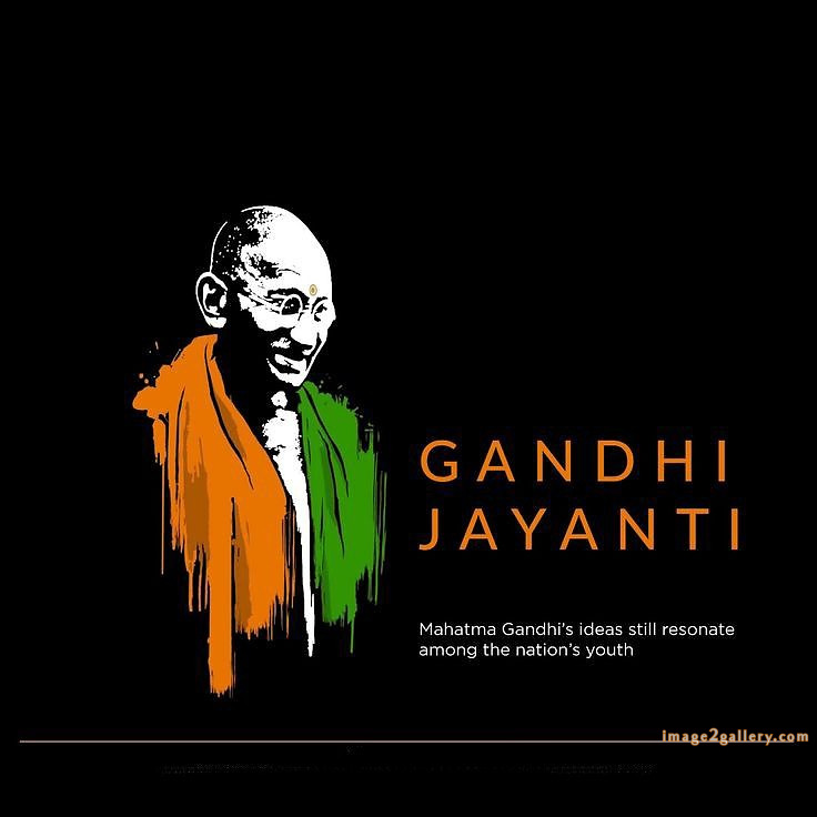 Mahatma Gandhi Jayanti Quotes, Wishes, Status | Gandhi Jayanti Images in Hindi | 252 happy gandhi jayanti images -(1)