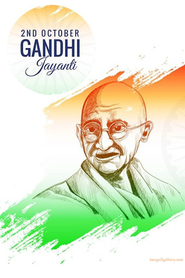 Mahatma Gandhi Jayanti Quotes, Wishes, Status | Gandhi Jayanti Images in Hindi | 256 happy gandhi jayanti images -(12)