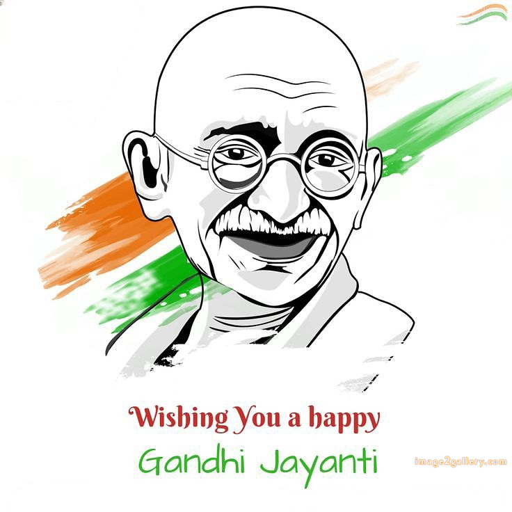Mahatma Gandhi Jayanti Quotes, Wishes, Status | Gandhi Jayanti Images in Hindi | 74 happy gandhi jayanti images -(5)