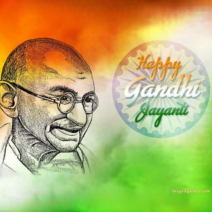 Mahatma Gandhi Jayanti Quotes, Wishes, Status | Gandhi Jayanti Images in Hindi | 251 happy gandhi jayanti images -(9)