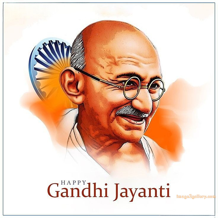 Mahatma Gandhi Jayanti Quotes, Wishes, Status | Gandhi Jayanti Images in Hindi | 89 happy gandhi jayanti poster -(1)