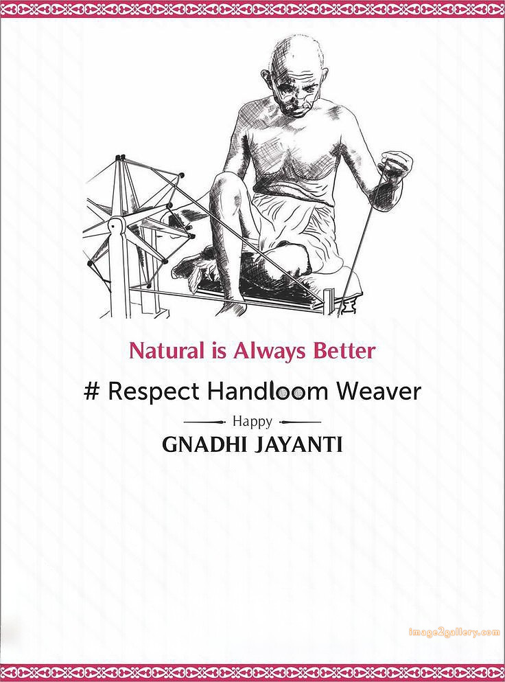 Mahatma Gandhi Jayanti Quotes, Wishes, Status | Gandhi Jayanti Images in Hindi | 206 happy gandhi jayanti quotes -(5)