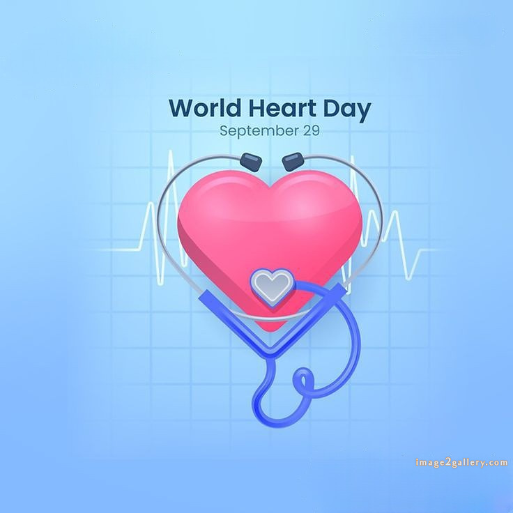 World Heart Day Images, Quotes | World Heart Day in Hindi | 118 heart day poster -(1)