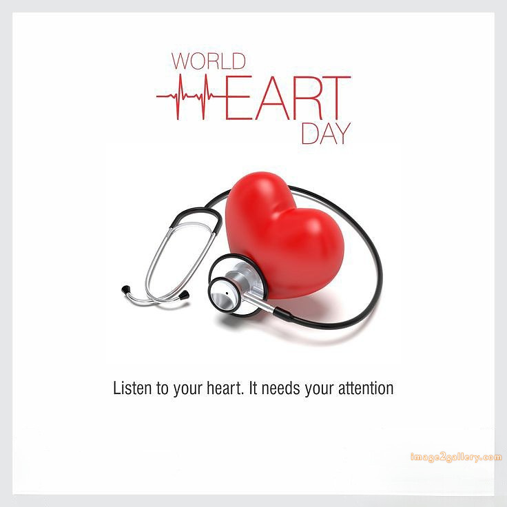 World Heart Day Images, Quotes | World Heart Day in Hindi | 117 heart day poster -(13)