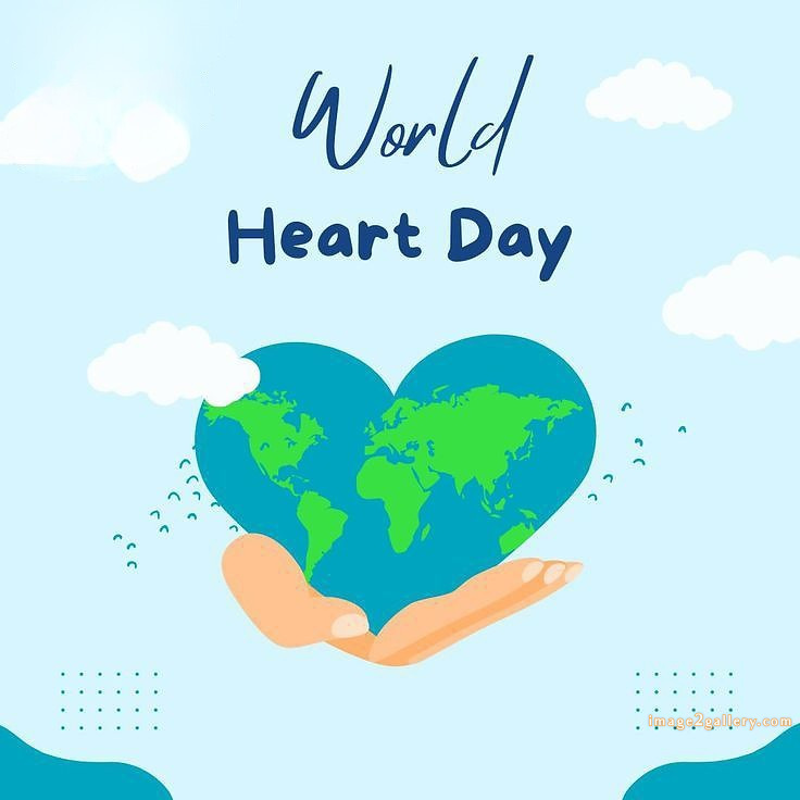 World Heart Day Images, Quotes | World Heart Day in Hindi | 251 heart day poster -(3)
