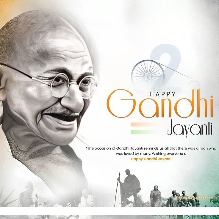 Mahatma Gandhi Jayanti Quotes, Wishes, Status | Gandhi Jayanti Images in Hindi | 128 mahatma gandhi jayanti quotes in english -