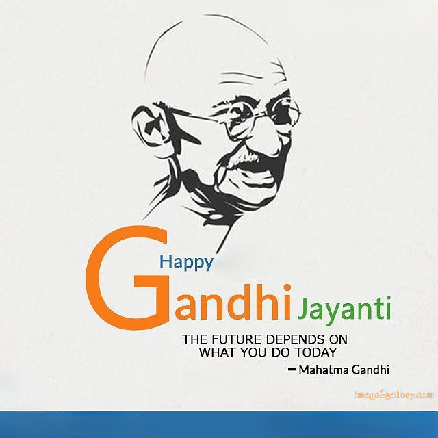 Mahatma Gandhi Jayanti Quotes, Wishes, Status | Gandhi Jayanti Images in Hindi | 126 mahatma gandhi jayanti quotes in english -(13)