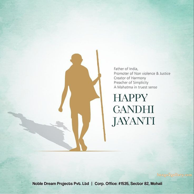 Mahatma Gandhi Jayanti Quotes, Wishes, Status | Gandhi Jayanti Images in Hindi | 194 mahatma gandhi jayanti quotes in english -(9)