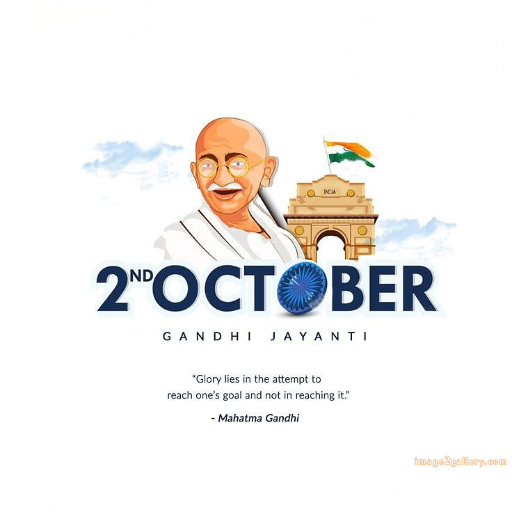 Mahatma Gandhi Jayanti Quotes, Wishes, Status | Gandhi Jayanti Images in Hindi | 101 october 2 gandhi jayanti poster -(2)